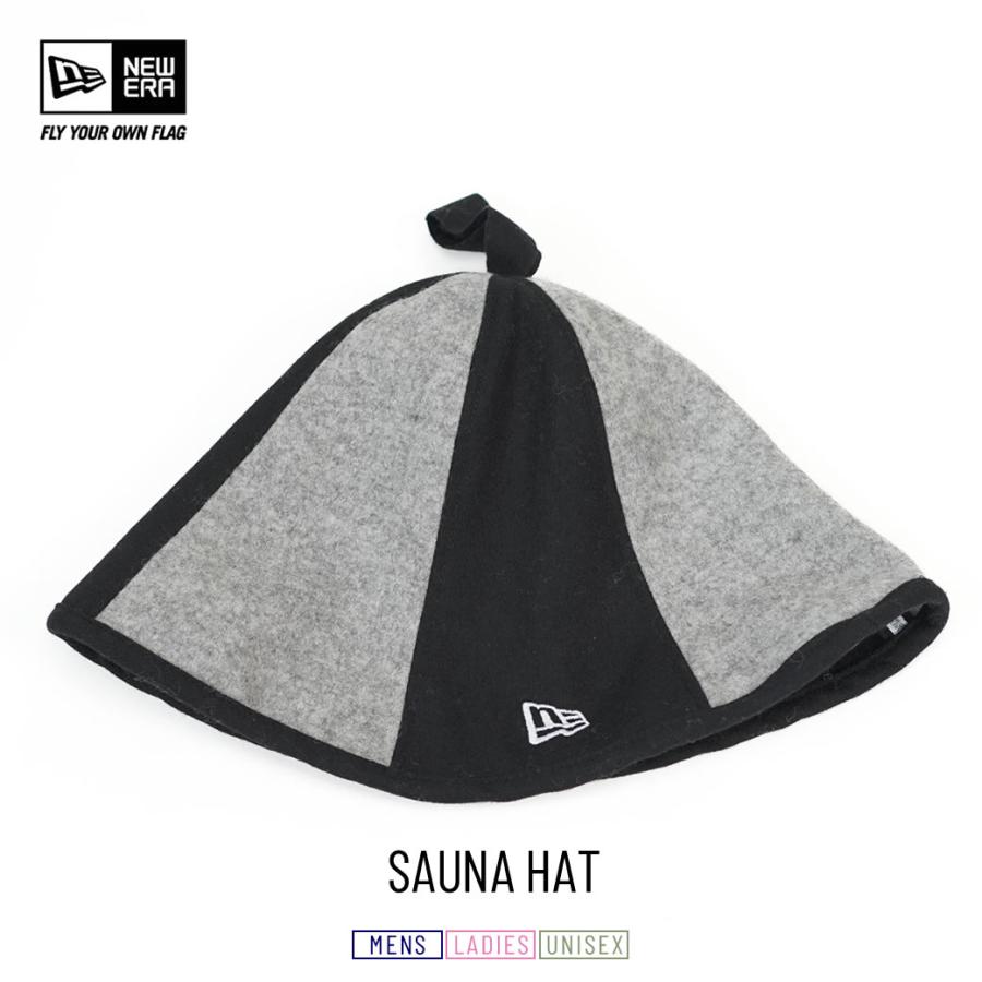 ニューエラ サウナハット メンズ レディース NEWERA サウナハット Sauna Hat フェルト ブラック/グレー 14109996 | NEW ERA
