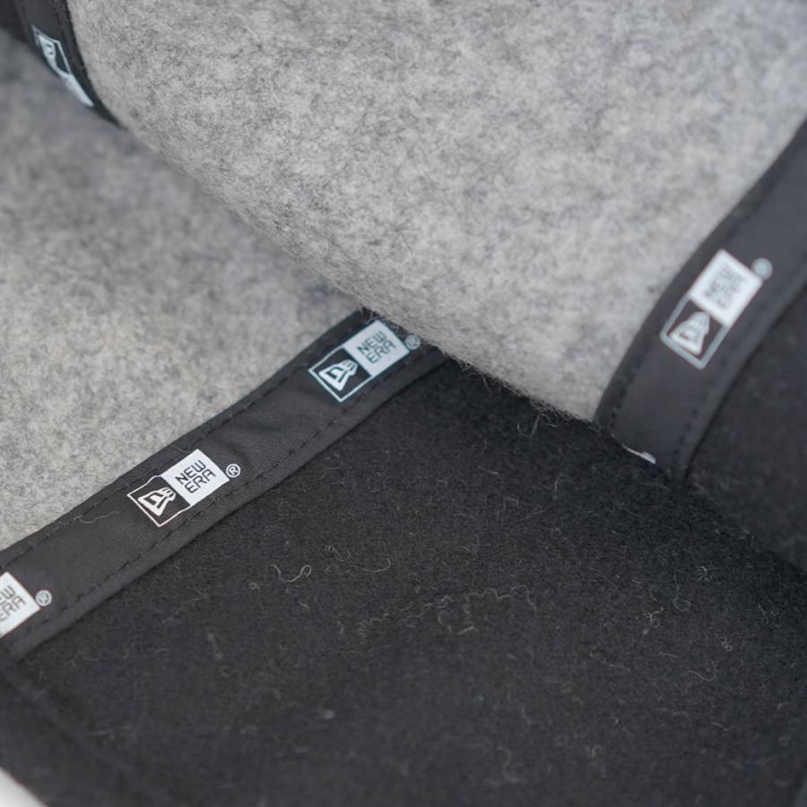 ニューエラ サウナハット メンズ レディース NEWERA サウナハット Sauna Hat フェルト ブラック/グレー 14109996 | NEW ERA | 03