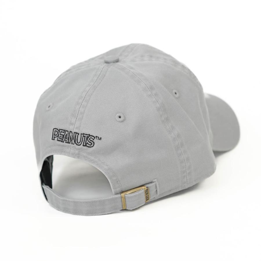 ニューエラ キャップ メンズ レディース 帽子 NEWERA 9TWENTY PEANUTS ピーナッツ スヌーピー ウッドストック 聖火 グレー 14124352 | NEW ERA | 04