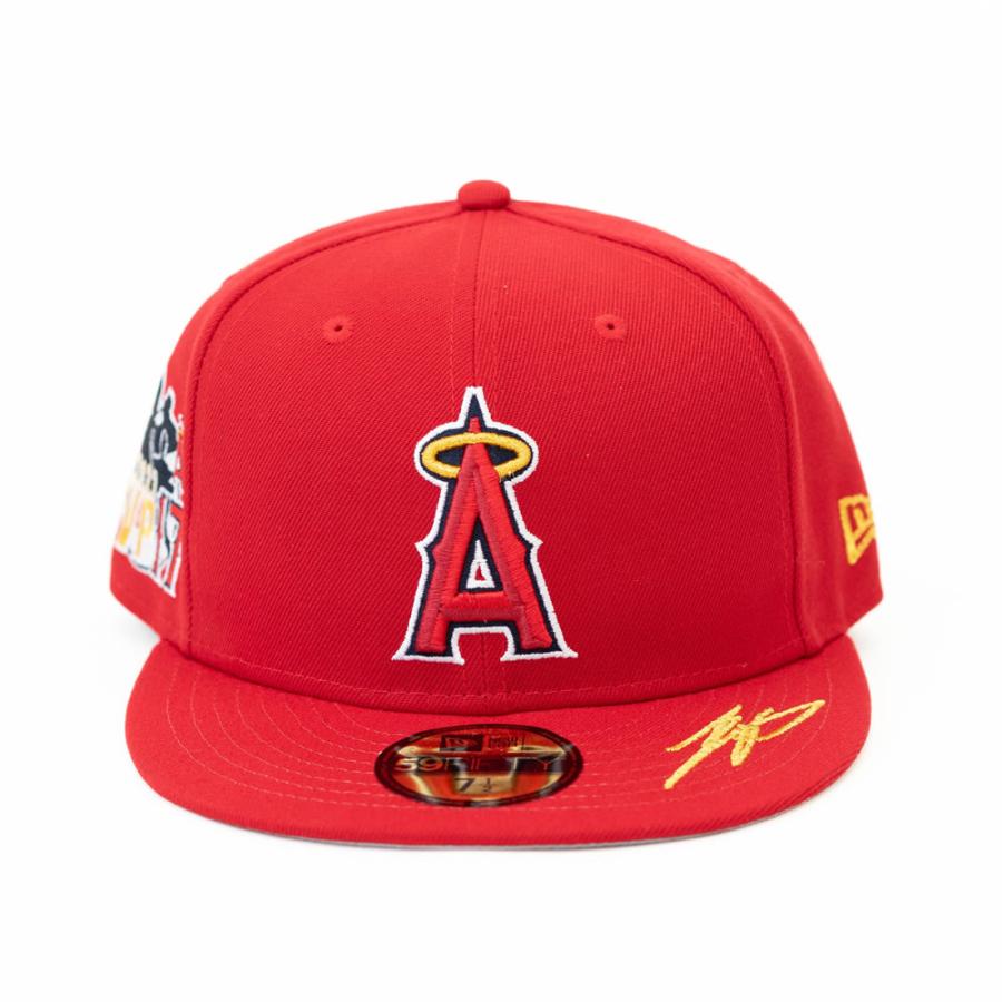 大谷翔平 キャップ ニューエラ メンズ 59FIFTY Shohei Ohtani American League MVP &amp; Home Runs Leaders ロサンゼルス・エンゼルス 14339796 | NEW ERA | 02