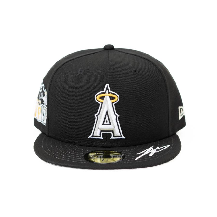大谷翔平 キャップ ニューエラ メンズ 59FIFTY Shohei Ohtani American League MVP &amp; Home Runs Leaders ロサンゼルス・エンゼルス14339797 | NEW ERA | 02