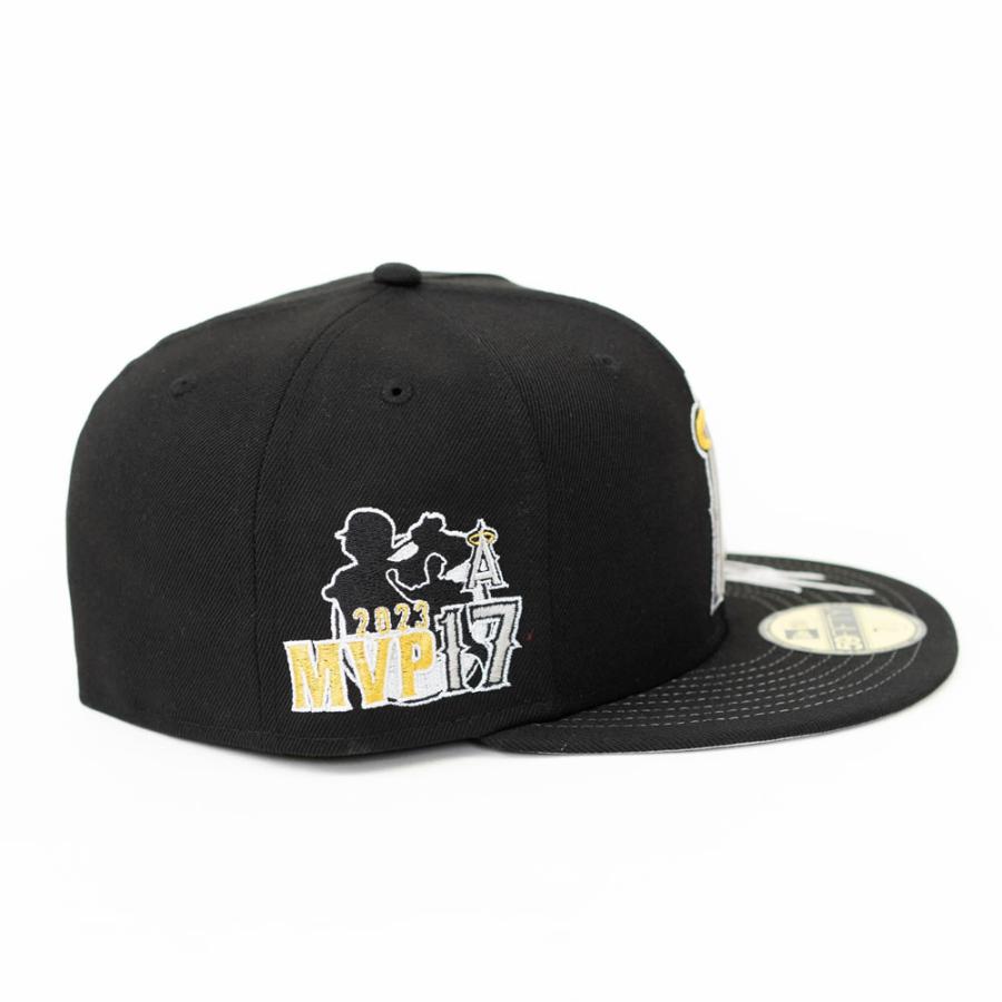 大谷翔平 キャップ ニューエラ メンズ 59FIFTY Shohei Ohtani American League MVP &amp; Home Runs Leaders ロサンゼルス・エンゼルス14339797 | NEW ERA | 05