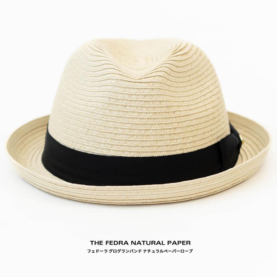 NEW ERA ハット 帽子 The Fedora グログランバンド ナチュラルペーパーロープ ゴールドピン 13515704 | NEW ERA | 01