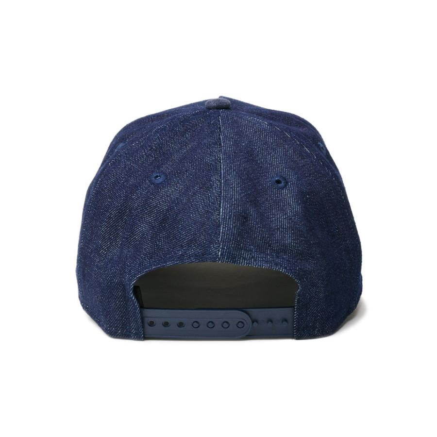 ニューエラ キャップ 9FORTY A-Frame MLB Denim 2-Tone テキサス・レンジャーズ インディゴデニム ネイビースウェードバイザー NEW ERA | NEW ERA | 02