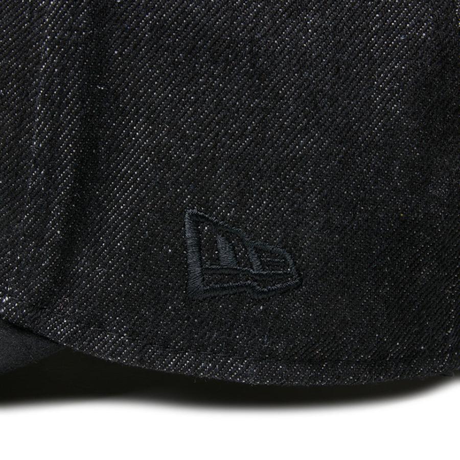 ニューエラ キャップ LAロゴ 9FORTY A-Frame MLB Denim 2-Tone ロサンゼルス・ドジャース ブラックデニム ブラックスウェードバイザー NEW ERA | NEW ERA | 05