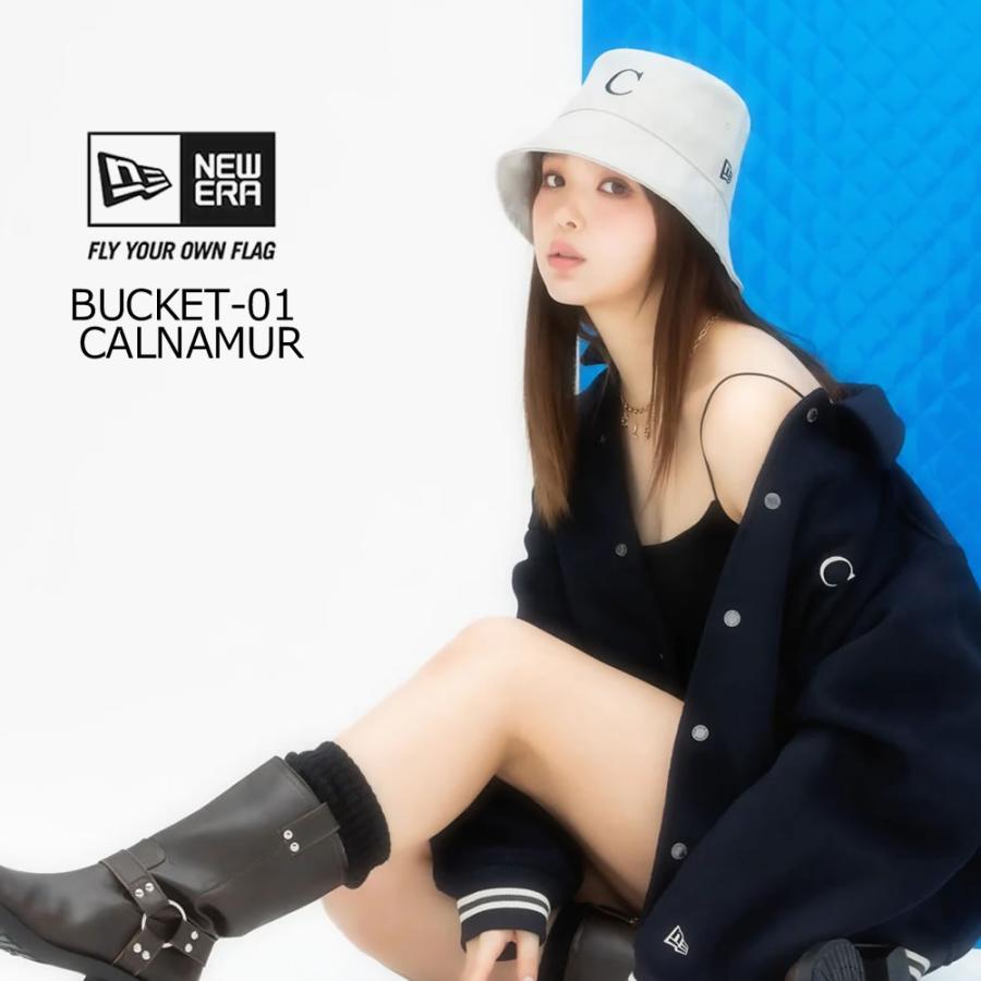 ニューエラ バケットハット バケット01 キャップ 帽子 セーラーブリム CALNAMUR カルナムール ストーン/ブラック 14349011/14349012 | NEW ERA | 03