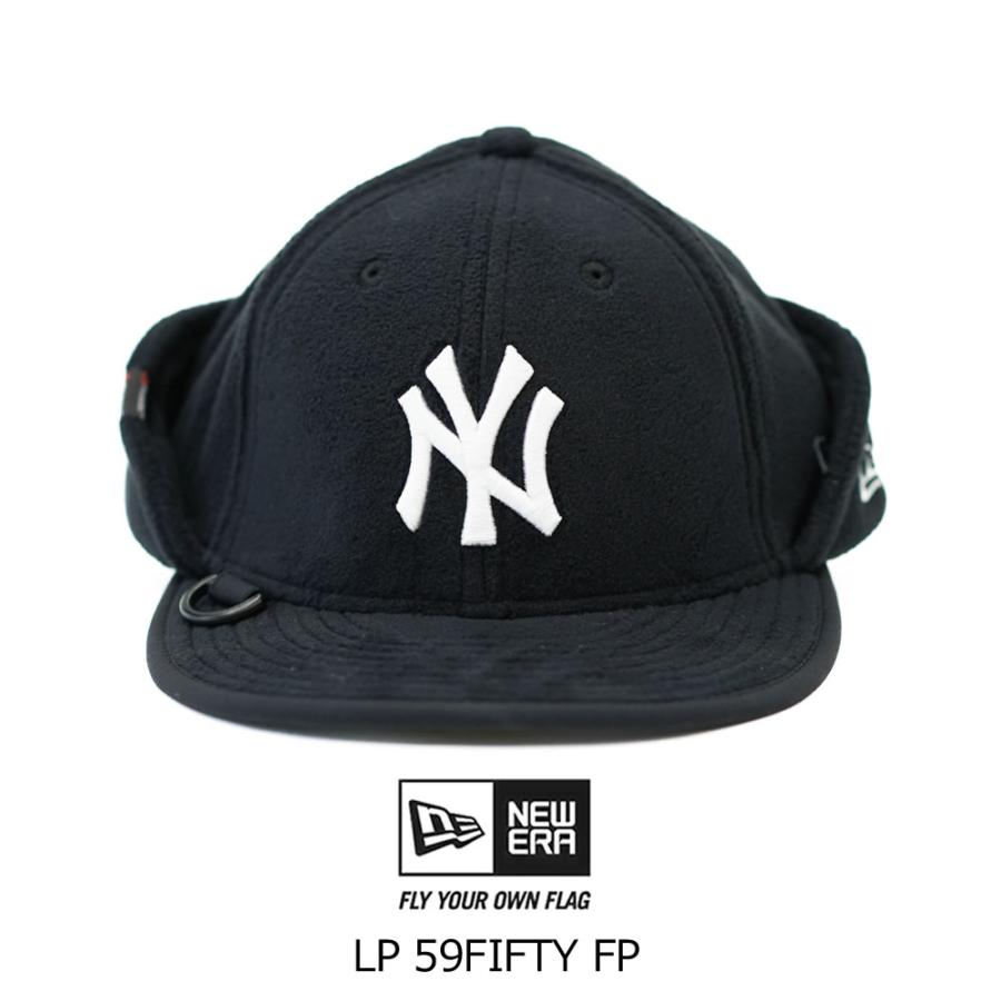 ニューエラ キャップ LP 59FIFTY FP ニューヨーク・ヤンキース フリップ ダウン アウトドア 吉田兄弟 フリース イヤーフラップ 防寒 帽子 釣り フィッシング | NEW ERA | 02