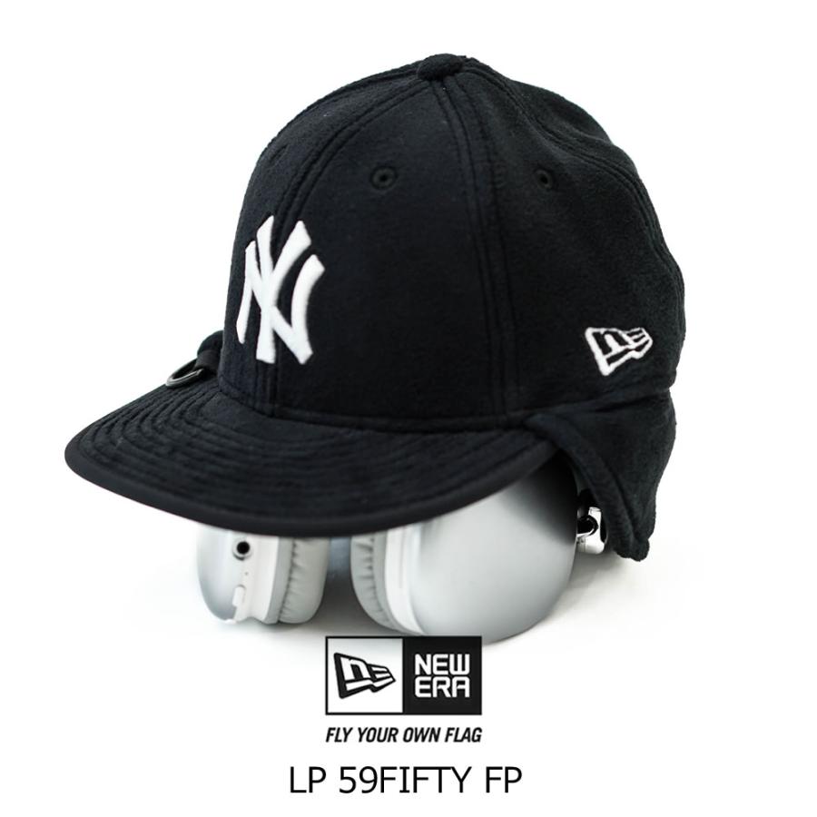 ニューエラ キャップ LP 59FIFTY FP ニューヨーク・ヤンキース フリップ ダウン アウトドア 吉田兄弟 フリース イヤーフラップ 防寒 帽子 釣り フィッシング | NEW ERA | 07