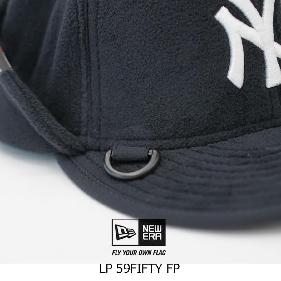 ニューエラ キャップ LP 59FIFTY FP ニューヨーク・ヤンキース フリップ ダウン アウトドア 吉田兄弟 フリース イヤーフラップ 防寒 帽子 釣り フィッシング | NEW ERA | 08