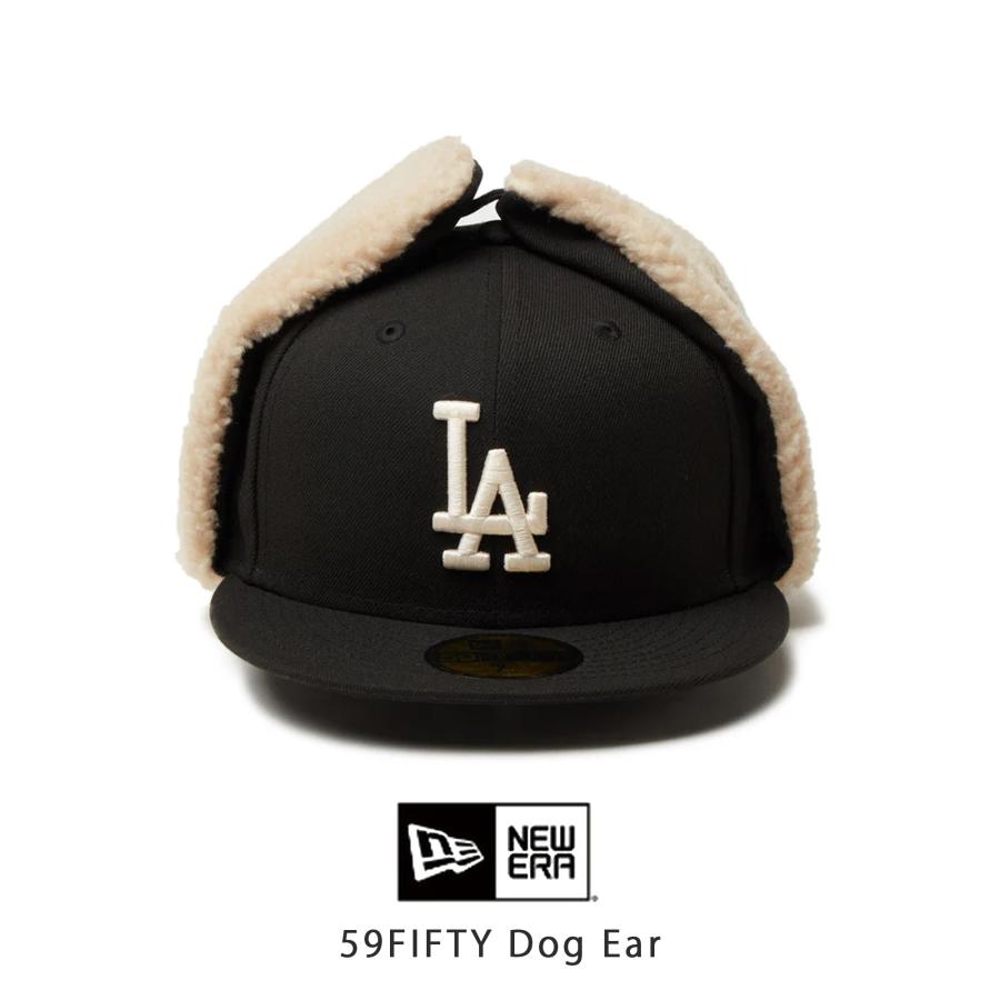 ニューエラ キャップ 帽子 59FIFTY Dog Ear ドッグイヤー ロサンゼルス・ドジャース ブラック 14307711 | NEW ERA | 01