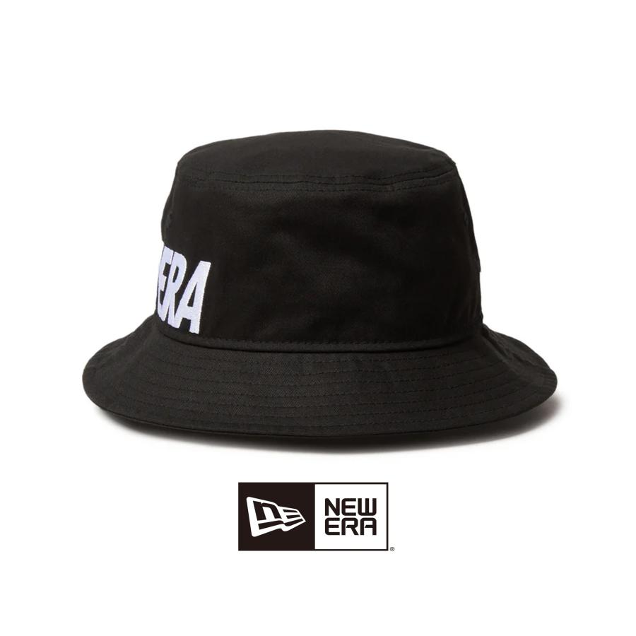 ニューエラ バケットハット バケット01 Essential ワードマークロゴ ブラック new era 14388522 | NEW ERA | 01