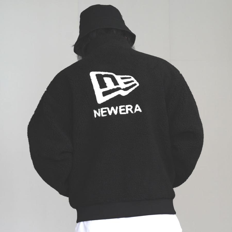 ニューエラ ボアブルゾン メンズ アウター NEW ERA Boa Blouson ブラック 13755453 | NEW ERA | 04