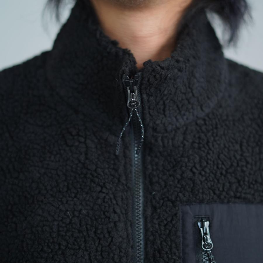 ニューエラ ボアブルゾン メンズ アウター NEW ERA Boa Blouson ブラック 13755453 | NEW ERA | 08