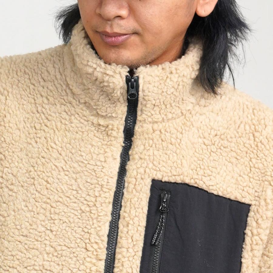 NEW ERA（ニューエラ） ボアブルゾン メンズ アウター NEW ERA Boa