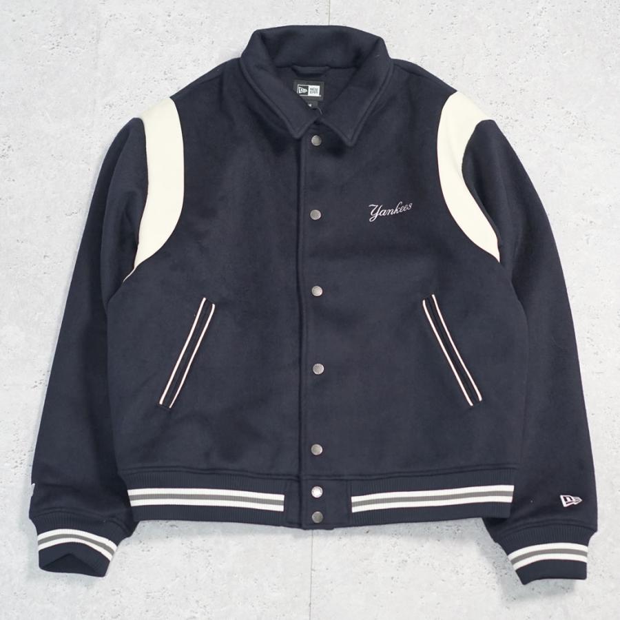 NEW ERA ニューエラ スタジャン メンズ ウール 中綿 アウター NEW ERA ニューエラ スタジャン メンズ ウール 中綿 アウター
