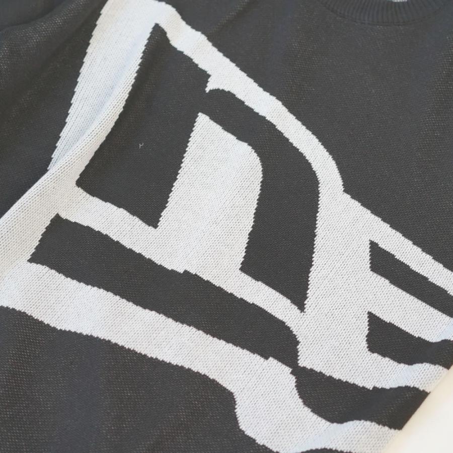 NEW ERA ニューエラ ゴルフ ニットセーター フラッグロゴ メンズ