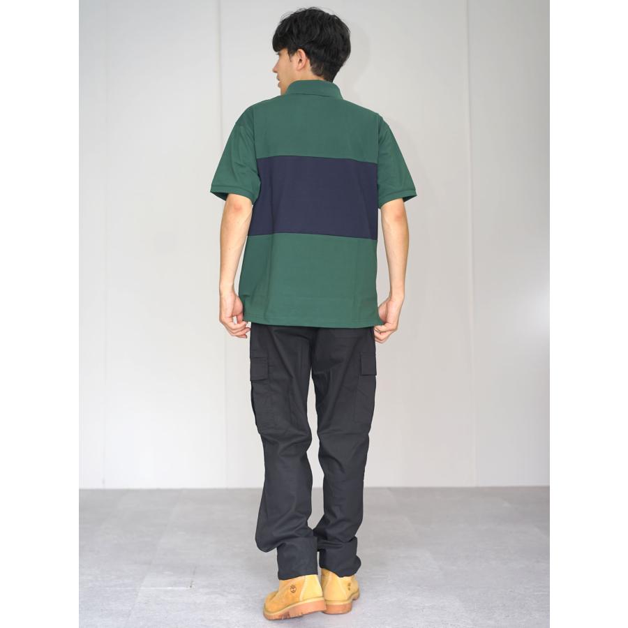 NEW ERA ニューエラ ポロシャツ メンズ 半袖オーバーサイズド