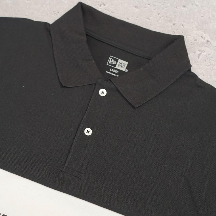 NEW ERA（ニューエラ） ポロシャツ メンズ 半袖オーバーサイズド