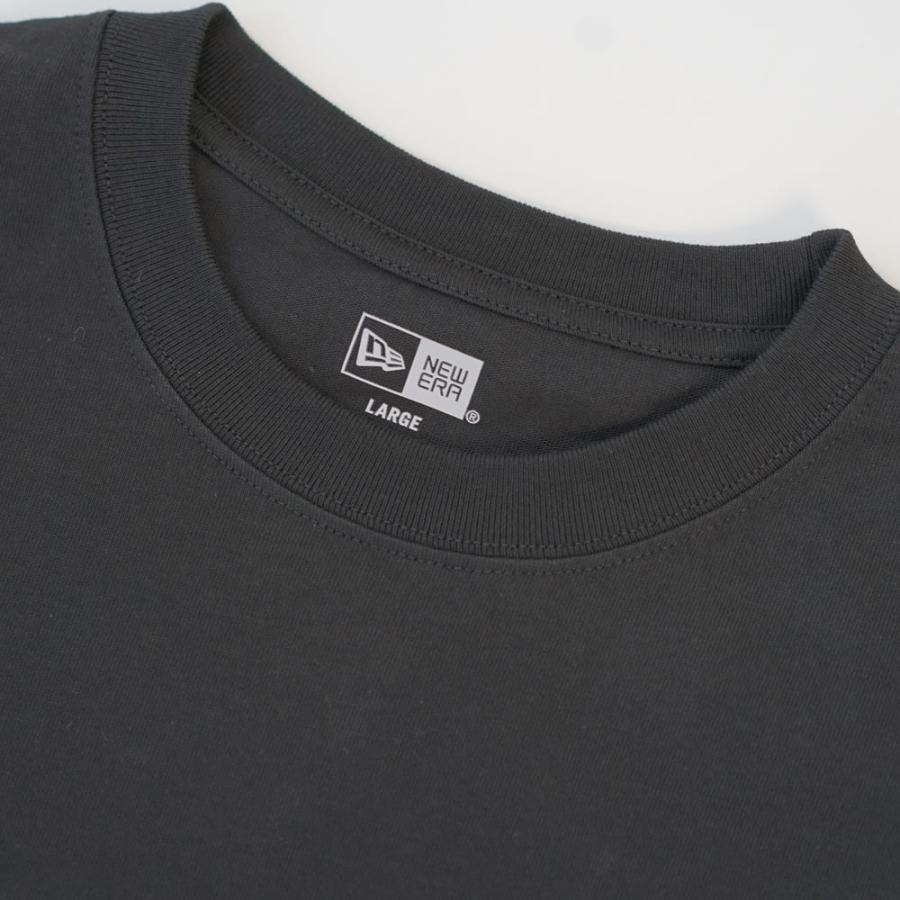 ニューエラ ロンT 長袖Tシャツ メンズ レディース NEW ERA 長袖コットンポケットTシャツ Box Logo ボックスロゴ ブラック レギュラーフィット | NEW ERA | 10