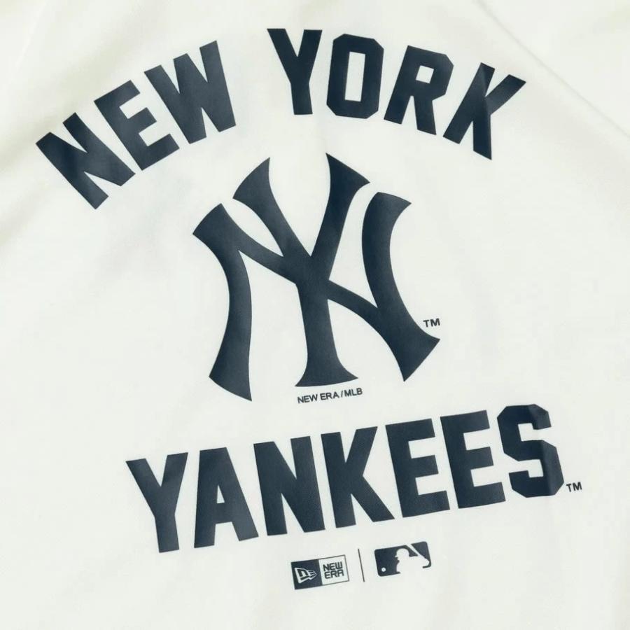 ニューエラ ポロシャツ メンズ NEW ERA 半袖オーバーサイズドポロシャツ MLB Apparel ニューヨーク・ヤンキース ホワイト | NEW ERA | 03