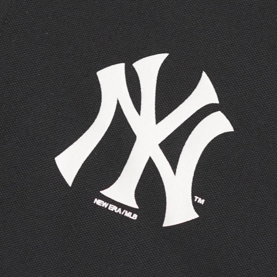 ニューエラ ポロシャツ メンズ NEW ERA 半袖オーバーサイズドポロシャツ MLB Apparel ニューヨーク・ヤンキース ブラック | NEW ERA | 04