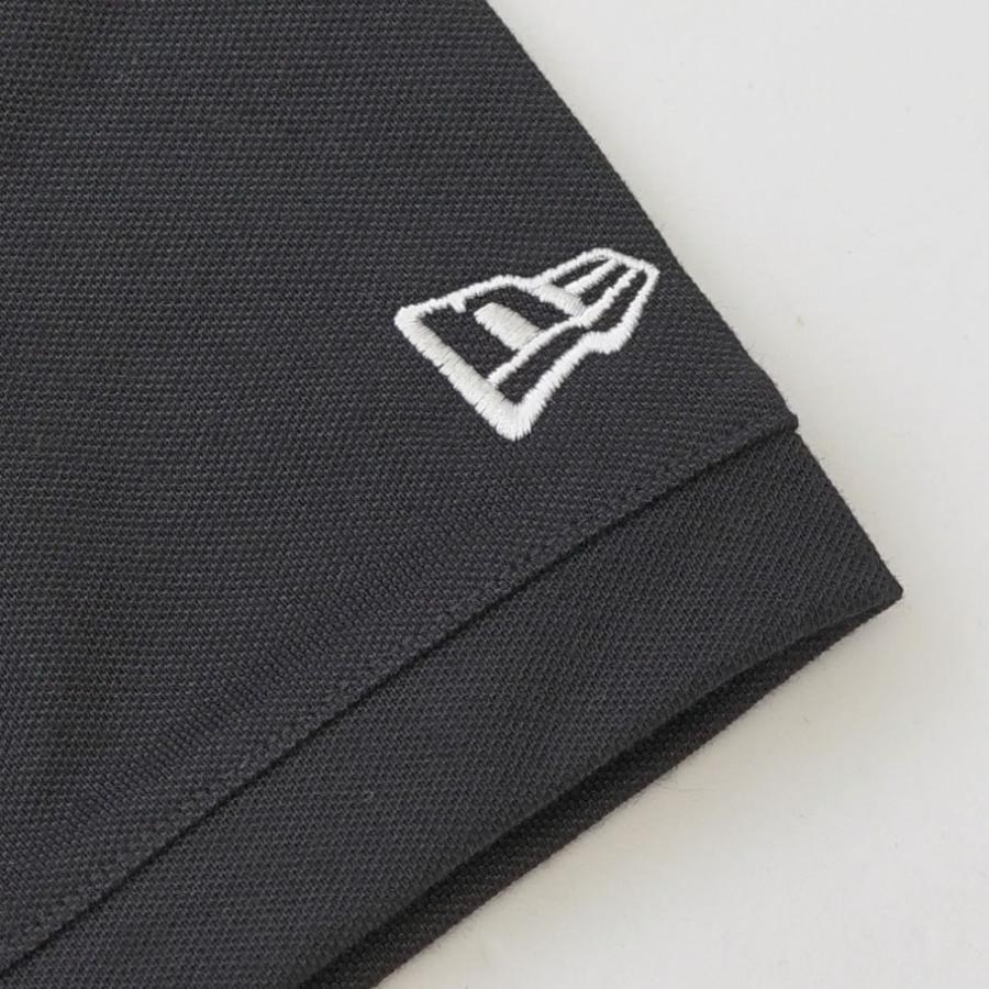 ニューエラ ポロシャツ メンズ NEW ERA 半袖オーバーサイズドポロシャツ MLB Apparel ニューヨーク・ヤンキース ブラック | NEW ERA | 05