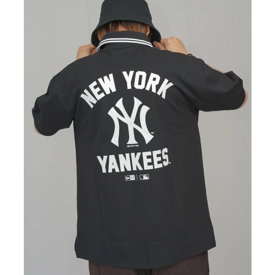 NEW ERA ニューエラ ポロシャツ メンズ 半袖オーバーサイズド