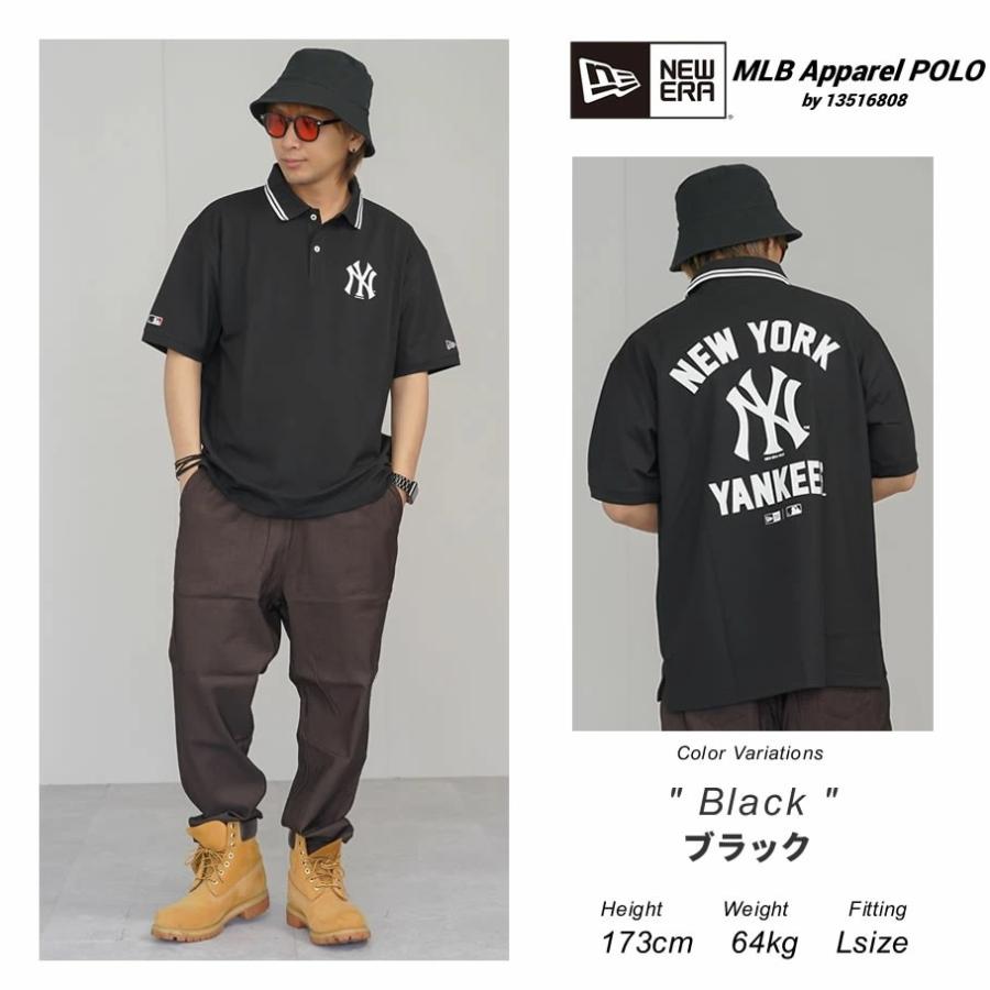 NEW ERA ニューエラ ポロシャツ メンズ 半袖オーバーサイズド