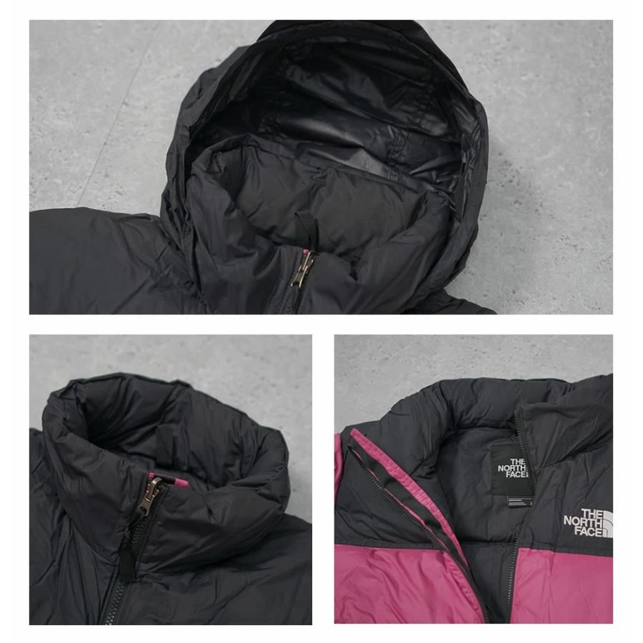 ノースフェイス ヌプシ ダウンジャケット メンズ アウター 700FP 日本未発売 USA企画 THE NORTH FACE 1996 Retro Nuptse Jacket ピンク｜deep｜09