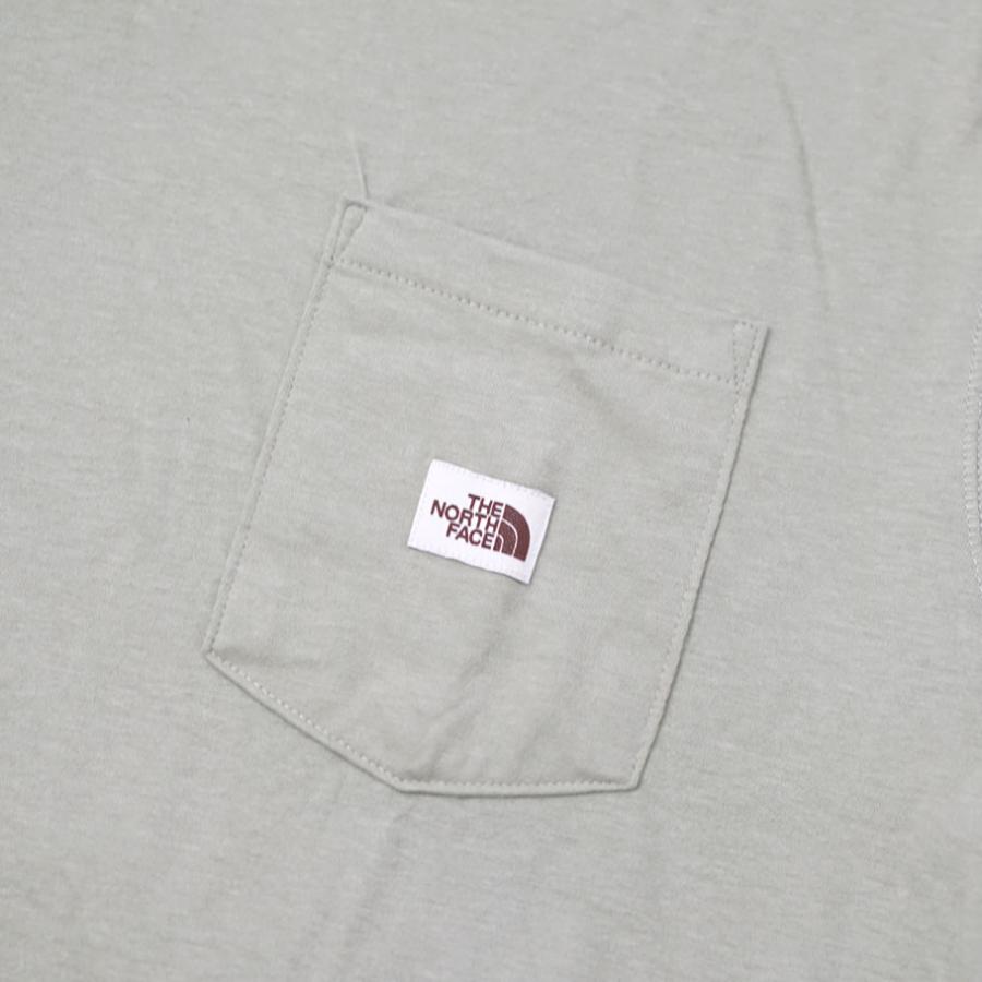 ザ・ノースフェイス THE NORTH FACE ポケットTシャツ ポケT メンズ ブランド ボックスロゴ 胸ポケット付き HERITAGE PATCH POCKET TEE ティーグリーン USA企画 | THE NORTH FACE | 03