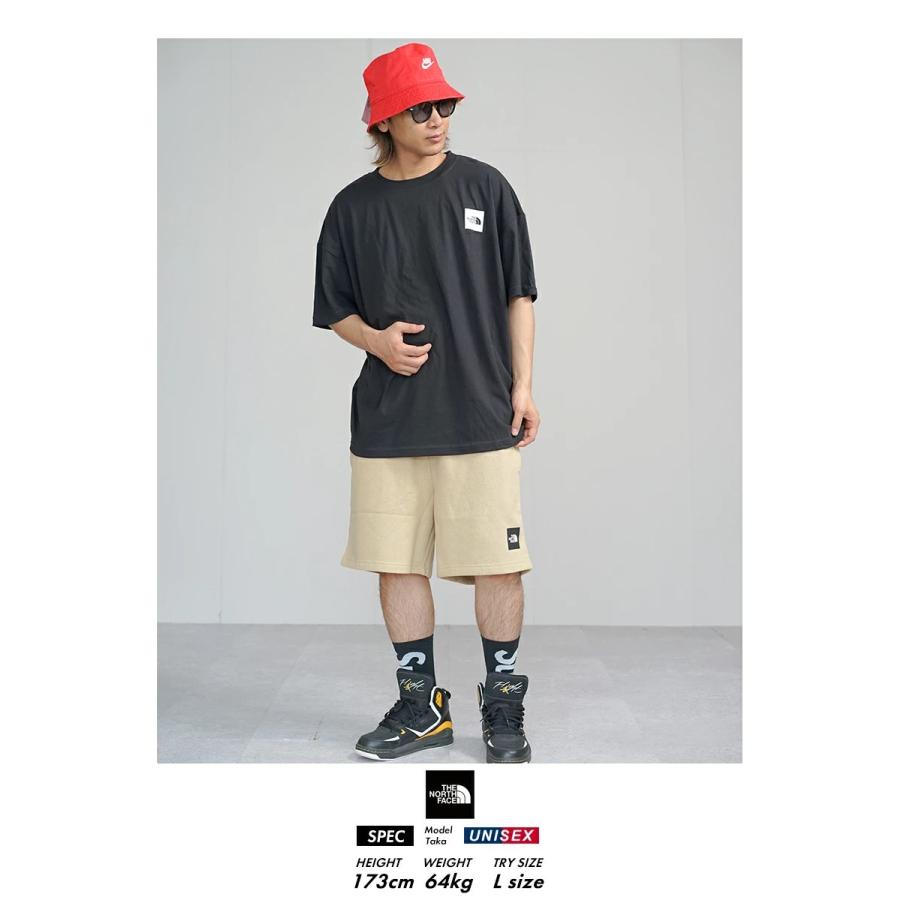 THE NORTH FACE ザ・ノースフェイス オーバーサイズ Tシャツ 半袖 メンズ レディース ボックスロゴ S/S BOX NSE DROP SHOULDER TEE ブラック | THE NORTH FACE | 03