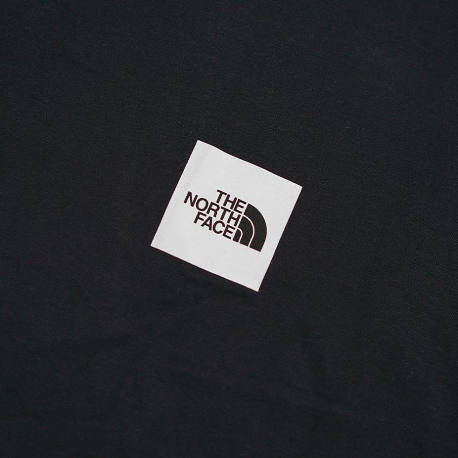 THE NORTH FACE ザ・ノースフェイス オーバーサイズ Tシャツ 半袖 メンズ レディース ボックスロゴ S/S BOX NSE DROP SHOULDER TEE ブラック | THE NORTH FACE | 08