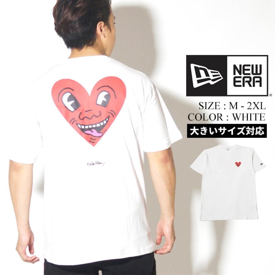 ニューエラ New Era コラボ ロンt 長袖tシャツ メンズ Keith Haring キース へリング ハート ホワイト レギュラーフィット Nwtt1 Deep B系 ストリートファッション 通販 Yahoo ショッピング