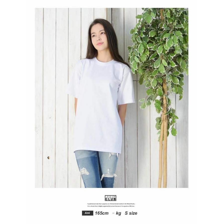 PRO CLUB プロクラブ Tシャツ メンズ ヘビーウェイト 厚手 6.5オンス クルーネック 半袖Tシャツ #101 無地 大きいサイズ 綿 USAモデル | PRO CLUB | 26