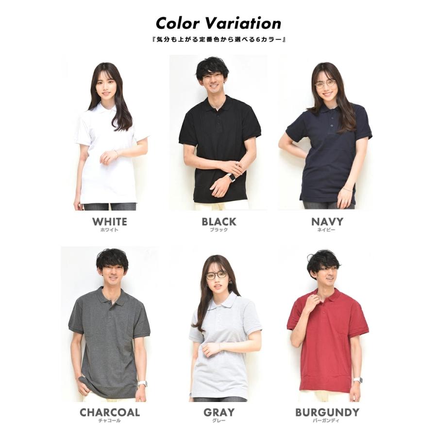 プロクラブ ポロシャツ 半袖 鹿の子 メンズ レディース 大きいサイズ 無地 綿 USAモデル PRO CLUB #121 S M L XL | PRO CLUB | 18