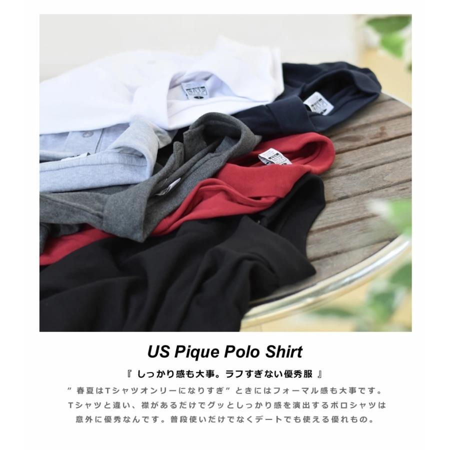 プロクラブ ポロシャツ 半袖 鹿の子 メンズ レディース 大きいサイズ 無地 綿 USAモデル PRO CLUB #121 S M L XL | PRO CLUB | 08