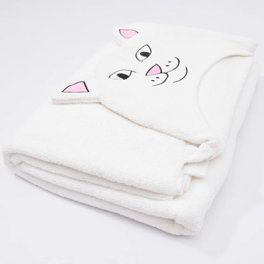 RIPNDIP リップンディップ フード付きラップタオル 190cm×110cm ビーチタオル バスタオル 湯上りタオル 大判 ストリート ブランド Lord Nerm Hooded Bath Towel | RIPNDIP | 03