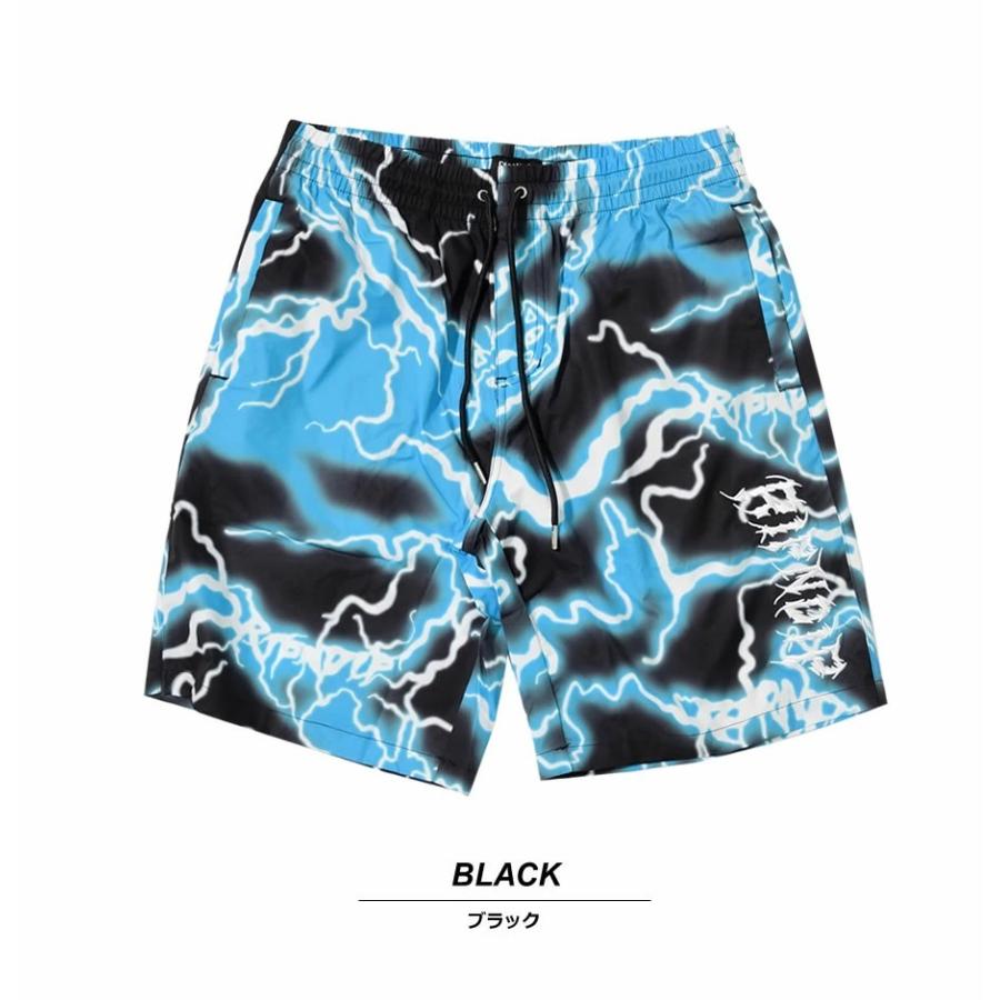 RIPNDIP リップンディップ アロハシャツ 柄シャツ メンズ 総柄 スケート ブランド ストリート系 おしゃれ Nikola Short Sleeve Button Up ブラック/ブルー | RIPNDIP | 03