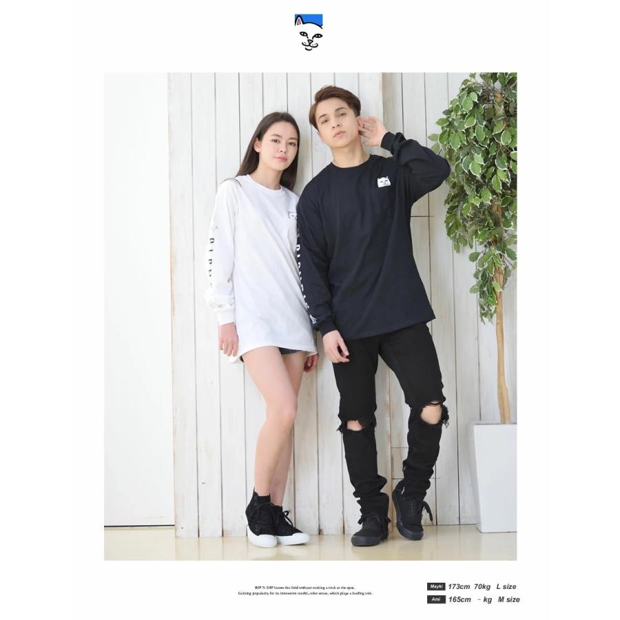 RIPNDIP リップンディップ ロンT ポケットTシャツ メンズ レディース ストリート ブランド USAモデル Lord Nermal Pocket Long Sleeve | RIPNDIP | 13