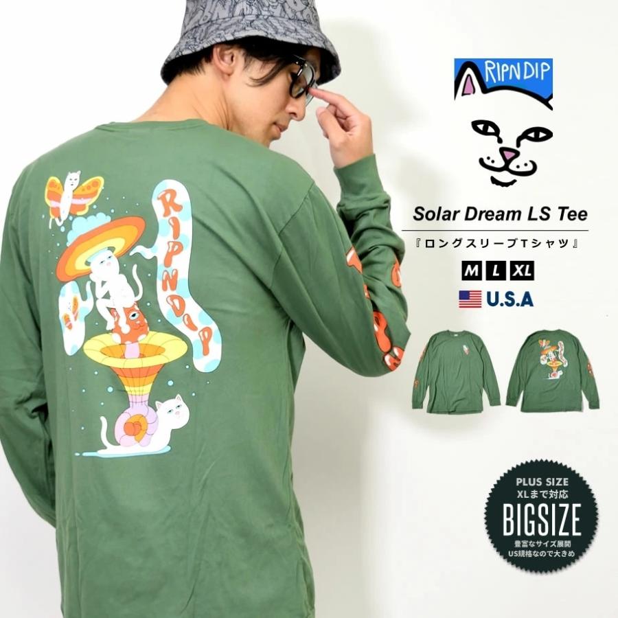 Ripndip リップンディップ ロンt 長袖tシャツ メンズ レディース ストリート ブランド Usaモデル Solar Dream Long Sleeve Rdtt176 Deep B系 ストリートファッション 通販 Yahoo ショッピング