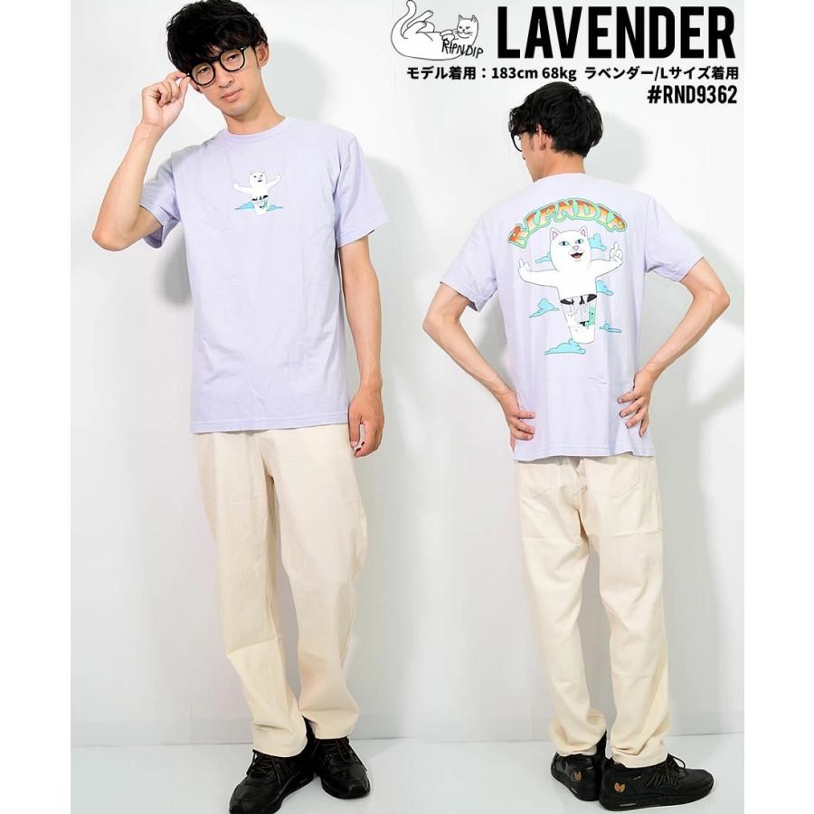 RIPNDIP リップンディップ Tシャツ メンズ 半袖 スケート ブランド ストリート系 おしゃれ Nerm Air Balloon Tee ラベンダー | RIPNDIP | 02