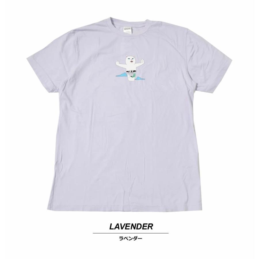 RIPNDIP リップンディップ Tシャツ メンズ 半袖 スケート ブランド ストリート系 おしゃれ Nerm Air Balloon Tee ラベンダー | RIPNDIP | 03