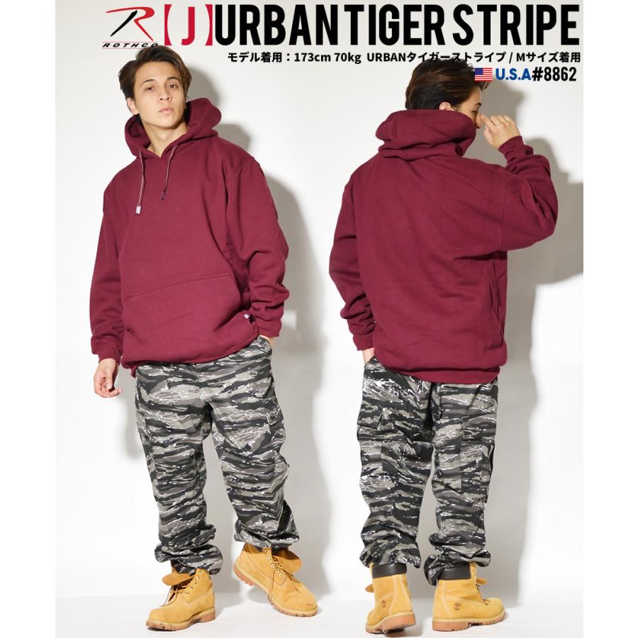 ROTHCO ロスコ カーゴパンツ メンズ レディース ワイド ミリタリーパンツ 軍パン 無地 / 迷彩柄 6ポケット タクティカルBDUパンツ | ROTHCO | 29