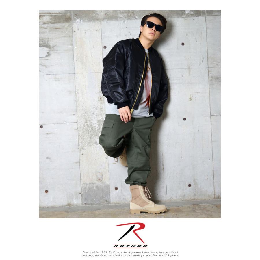 ROTHCO ロスコ カーゴパンツ メンズ レディース ワイド ミリタリーパンツ 軍パン 無地 / 迷彩柄 6ポケット タクティカルBDUパンツ | ROTHCO | 15