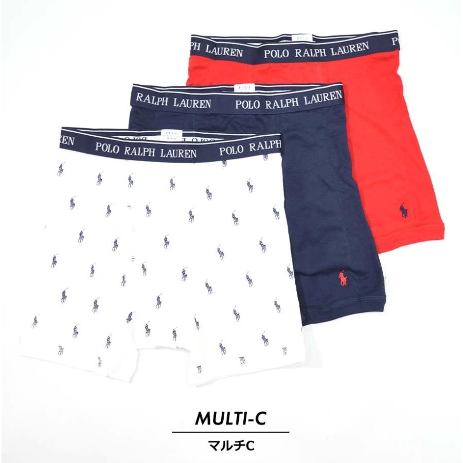 Polo Ralph Lauren ポロ ラルフローレン ボクサーパンツ 3枚組セット 前開き メンズ 下着 ボクサーブリーフ おしゃれ ブランド P3  CLASSIC FIT USA企画 | POLO RALPH LAUREN | 05