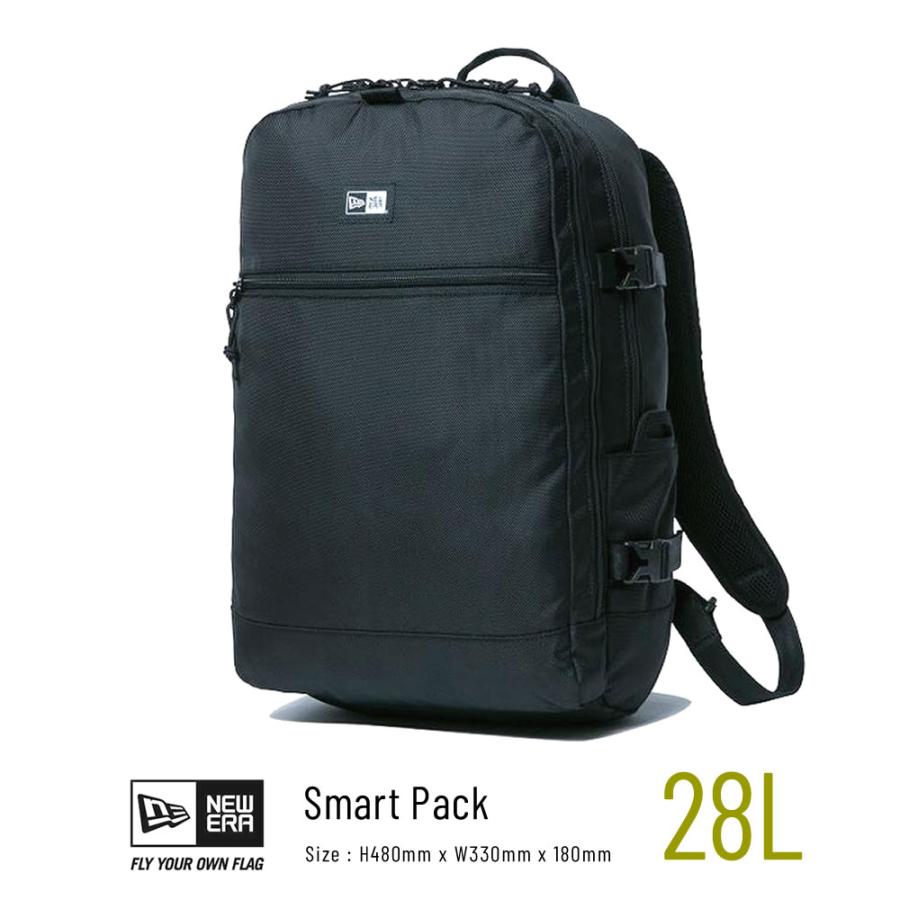 NEW ERA ニューエラ リュック バックパック スマートパック 28L スクエア型 撥水 メンズ レディース 通勤 通学 大容量 ブランド シンプル ビジネス おしゃれ 黒 NEW ERA（ニューエラ） リュック バックパック メンズ レディース