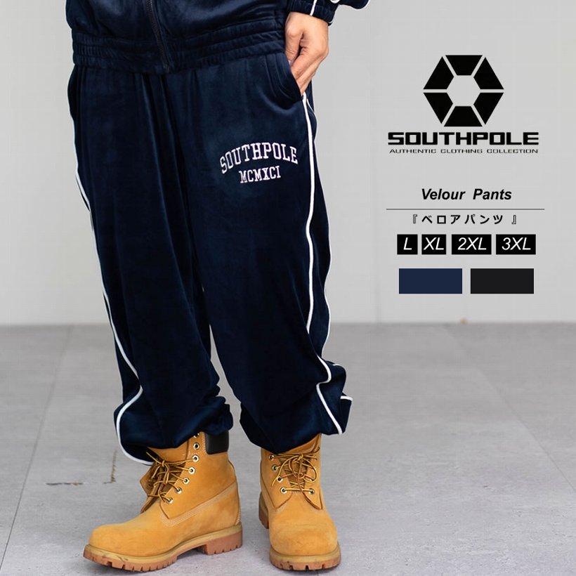 サウスポール SOUTHPOLE ベロアパンツ メンズ イージーパンツ プルオンパンツ ワイドパンツ ゆったり ルーズフィット ゆったり 大きいサイズ B系 ストリート | SOUTH POLE | 06