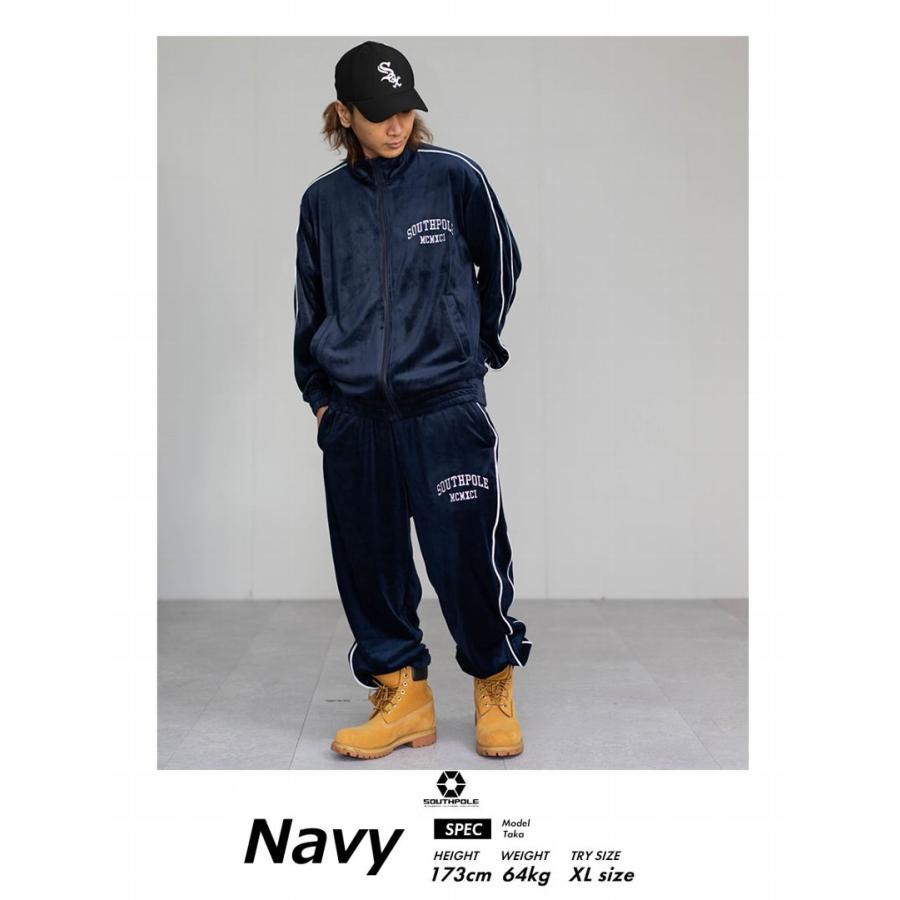 サウスポール SOUTHPOLE ベロアパンツ メンズ イージーパンツ プルオンパンツ ワイドパンツ ゆったり ルーズフィット ゆったり 大きいサイズ B系 ストリート | SOUTH POLE | 09