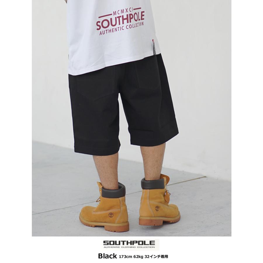 サウスポール SOUTHPOLE ハーフパンツ メンズ デニム ショーツ ジーンズ ワイドパンツ ルーズフィット ゆったり 大きいサイズ B系 ストリート 11312400 | SOUTH POLE | 04