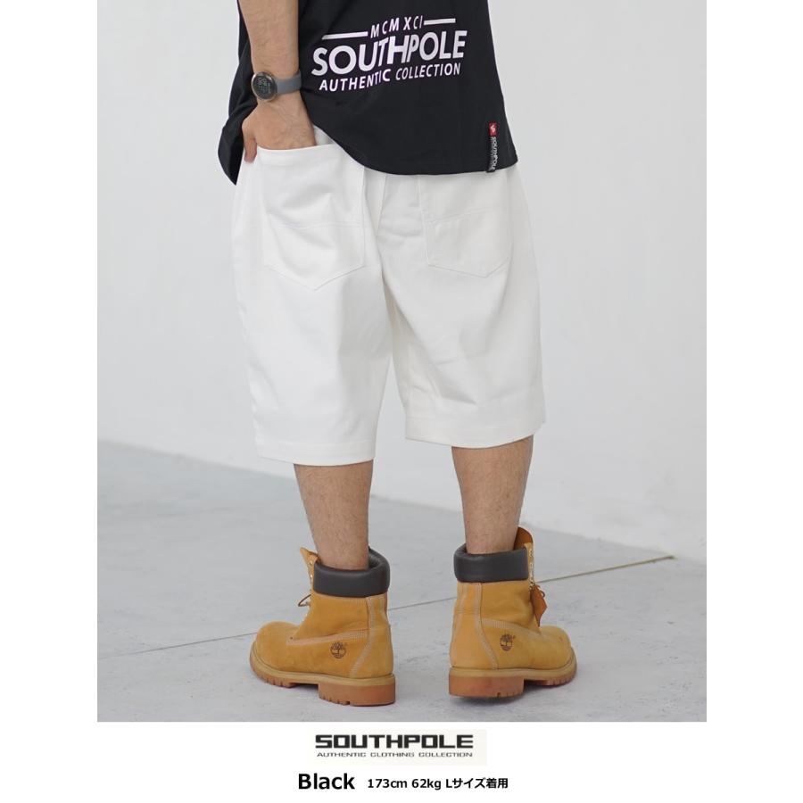 サウスポール SOUTHPOLE ハーフパンツ メンズ デニム ショーツ ジーンズ ワイドパンツ ルーズフィット ゆったり 大きいサイズ B系 ストリート 11312400 | SOUTH POLE | 07
